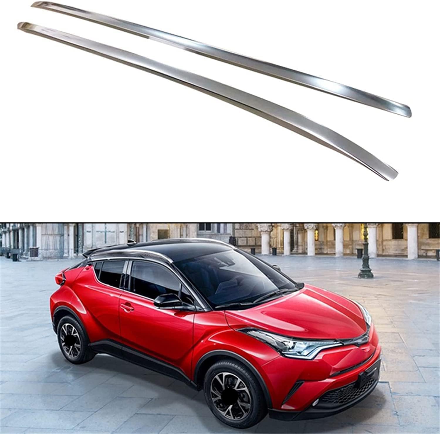 Car roof rack rails for Toyota CHR 2018-2021
