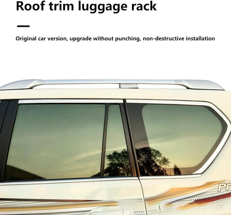 Car roof rack rails for Toyota Land Cruiser 2022