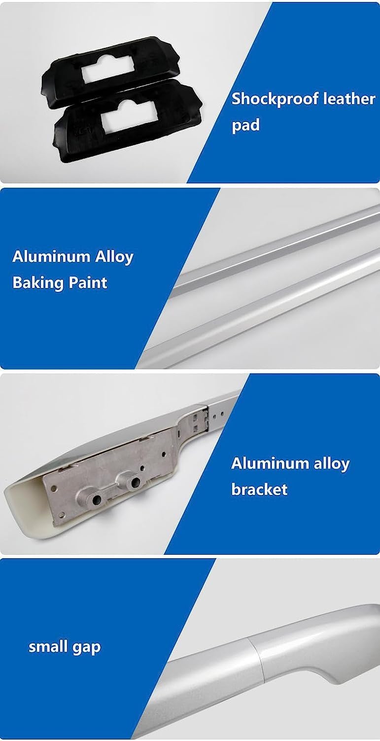 Car roof rack rails for Toyota Land Cruiser 2022