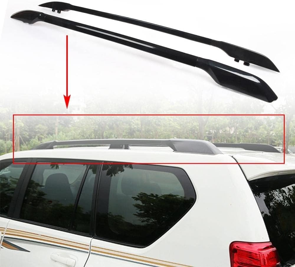 Car roof rack rails for Toyota Land Cruiser Prado FJ120 FJ-120 2003-2006