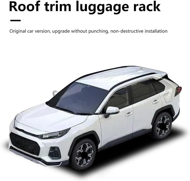 Car roof rack rails for Toyota Raize