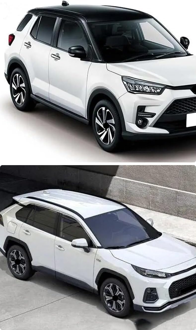 Car roof rack rails for Toyota Raize