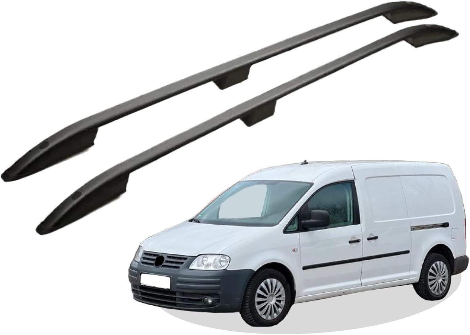 Car roof rack rails for VW Caddy 2 2003-2008