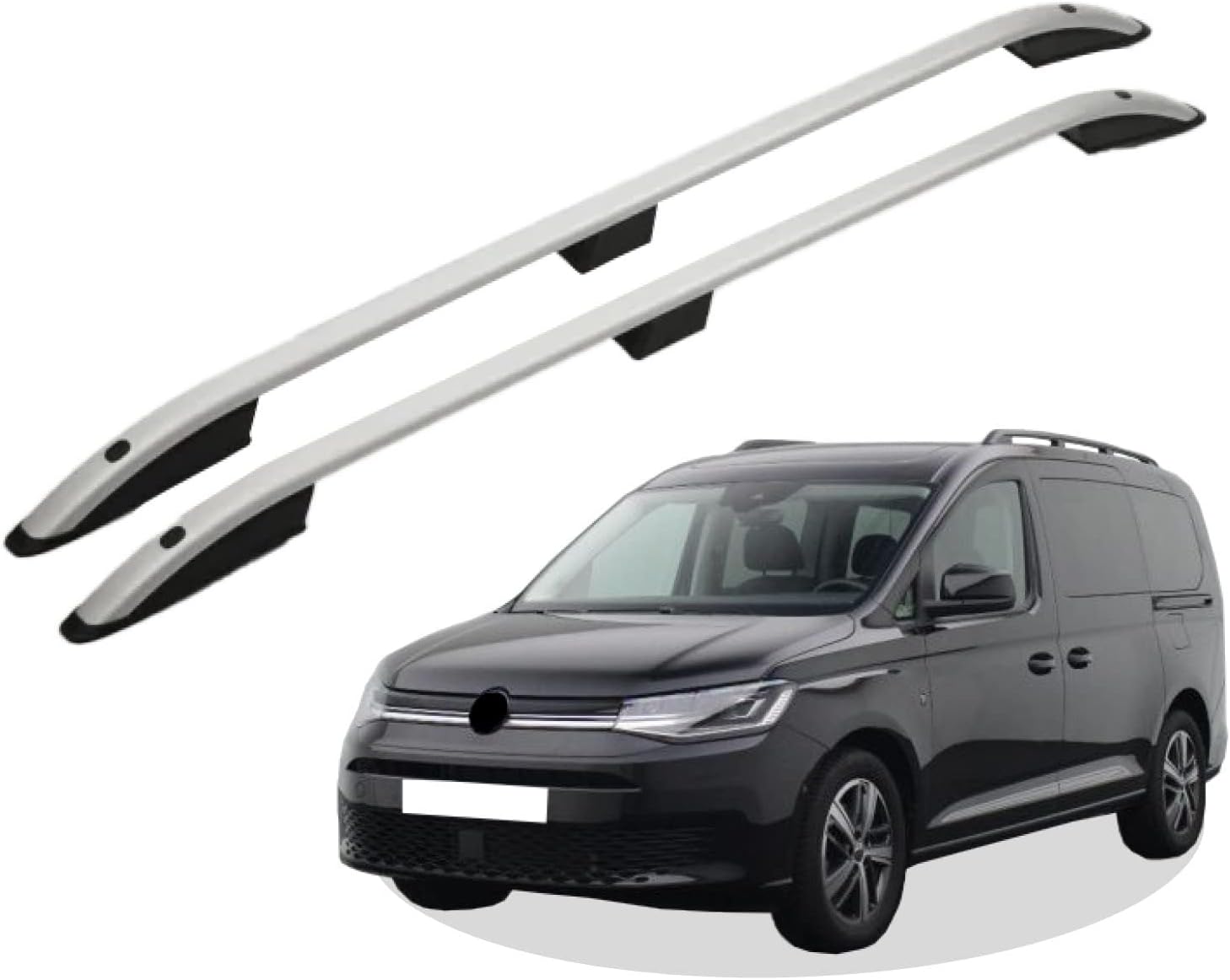 Car roof rack rails for VW Caddy 5 2020+
