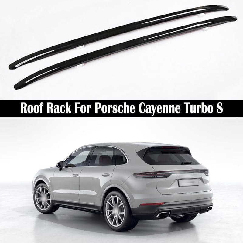 Car roof rack rails for Porsche Cayenne Turbo S 2018-2023
