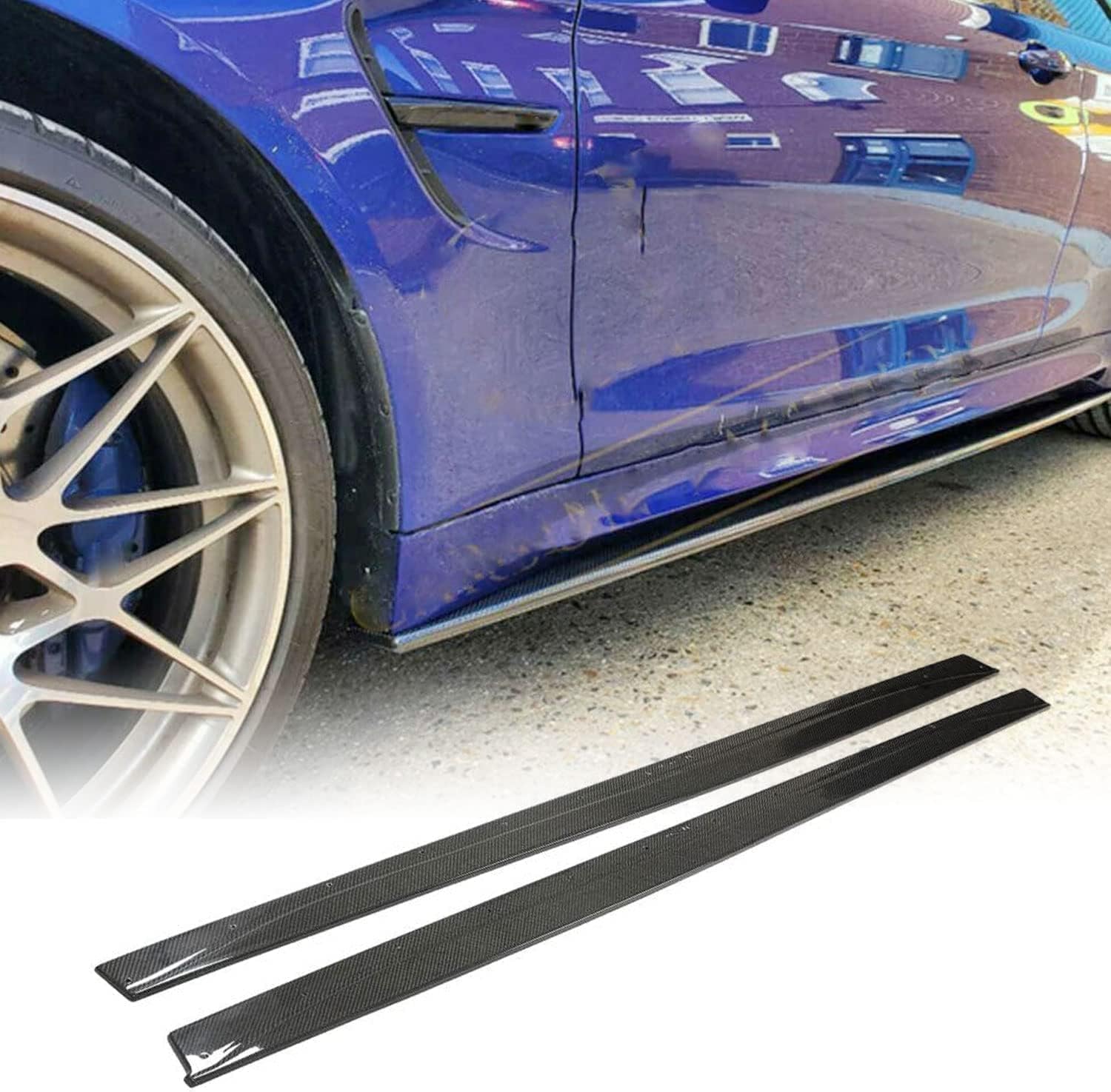 Car Side Skirt for BMW 4 Series F82 F83 M4 Coupe 2 Door 2014-2020