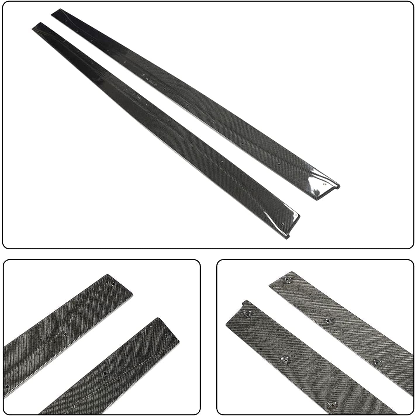 Car Side Skirt for BMW 4 Series F82 F83 M4 Coupe 2 Door 2014-2020