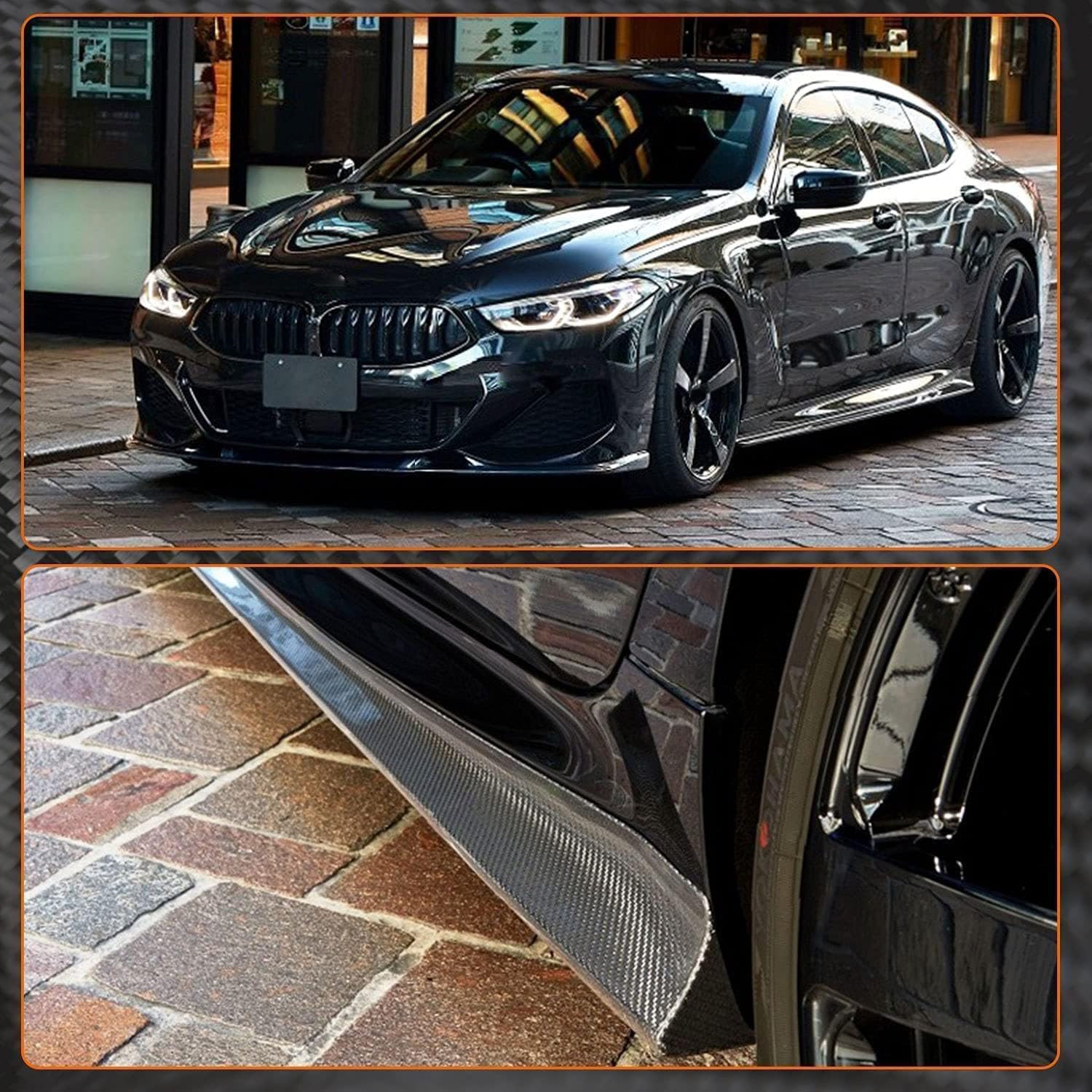 Car Side Skirt for BMW 8 Series G16 M Sport F93 M8 Base Sedan 4door 2019-2020