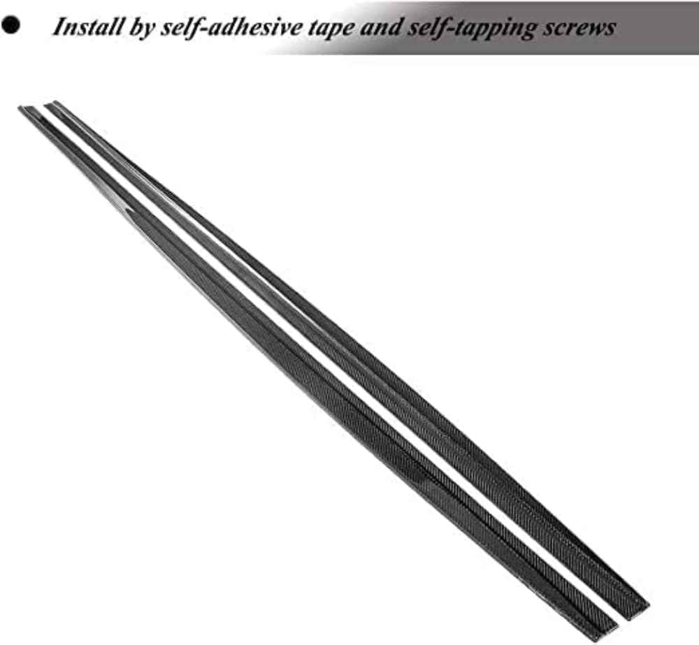 Car Side Skirt for BMW 5 Series 540i G30 M Sport F90 M5 Sedan 2017 2018 2019