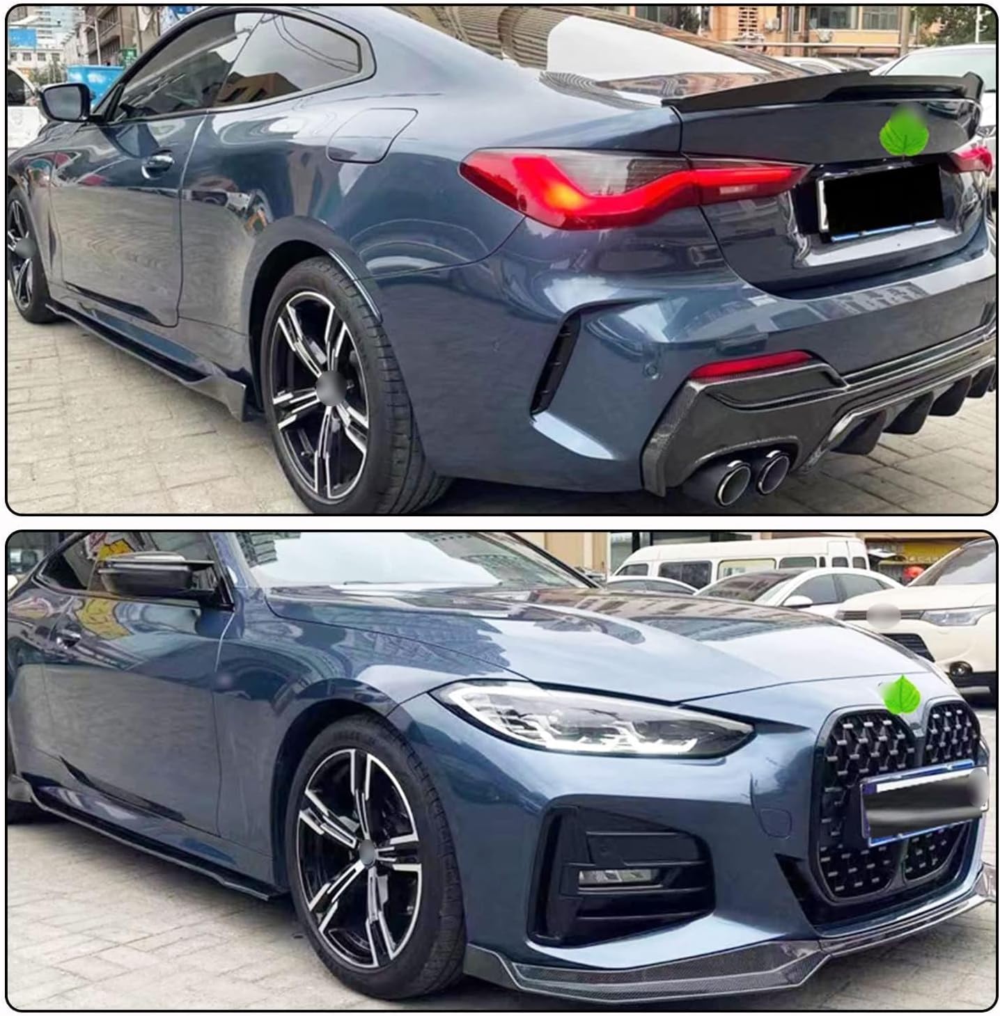 Car Side Skirt for BMW 4 Series G22 G23 M Sport 2 Door 2021-2022