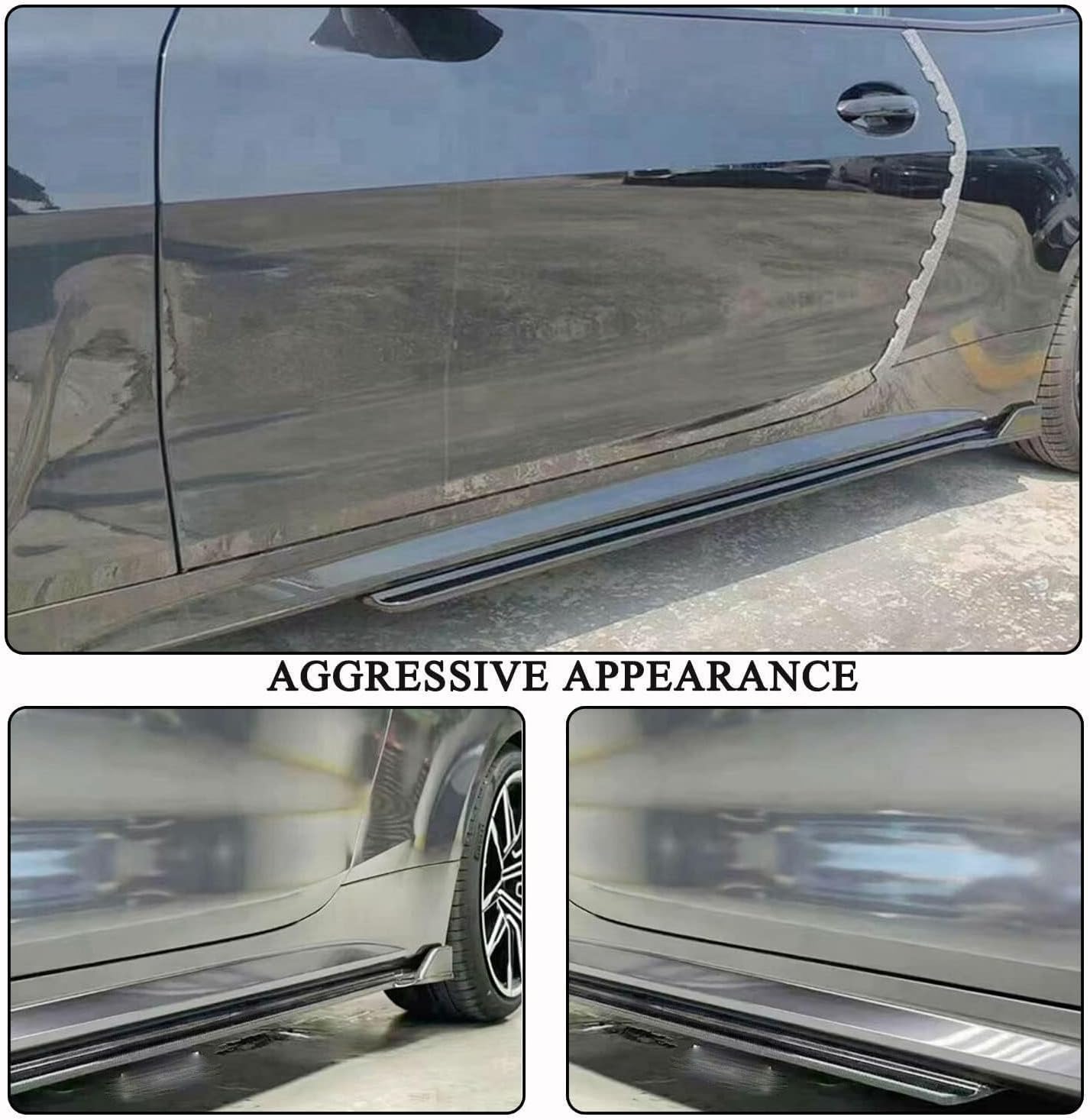 Car Side Skirt for BMW 4 Series G22 G23 M Sport 2 Door 2021-2022