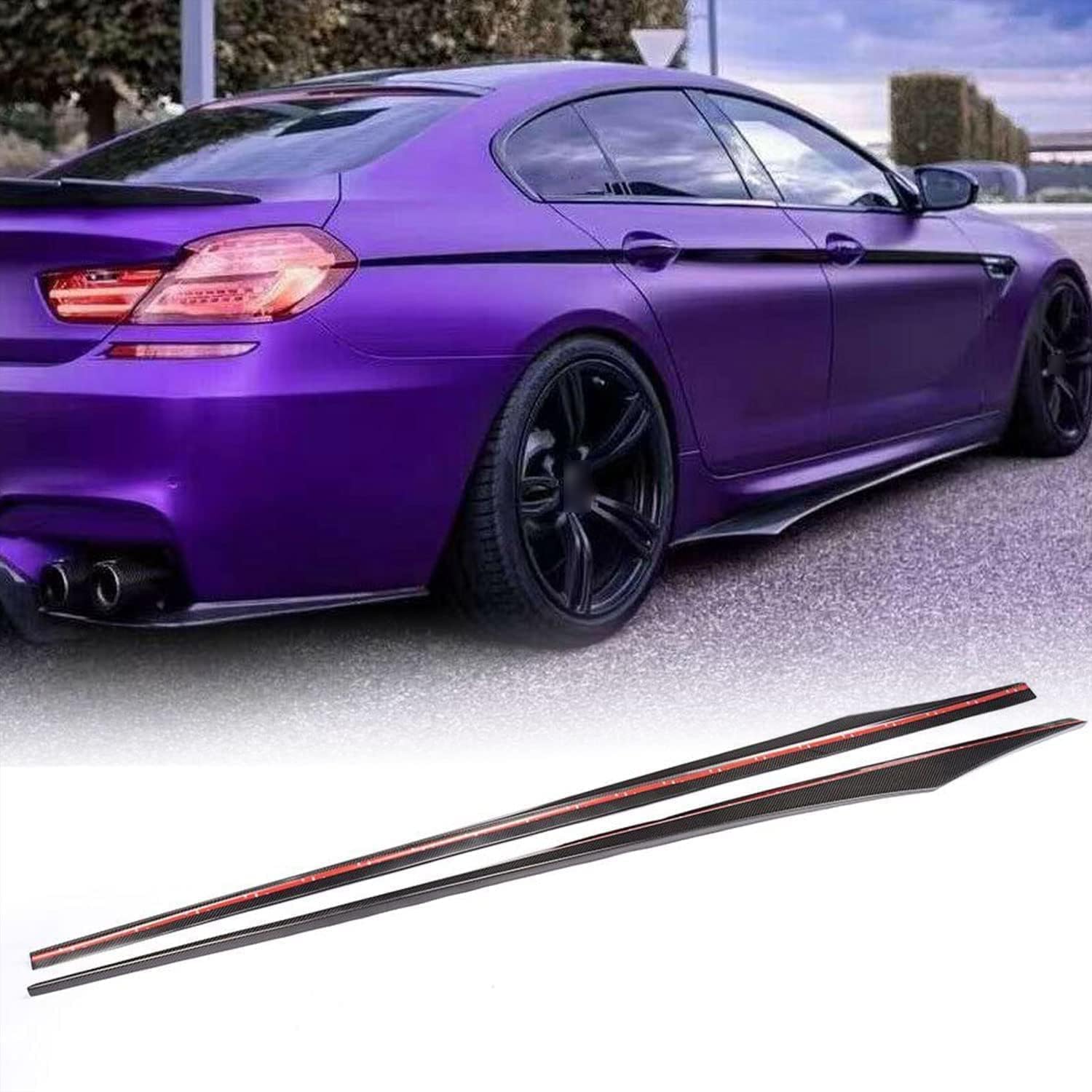 Car Side Skirt for BMW 6 Series F06 640i M Sport Gran Coupe 4door 2012-2018