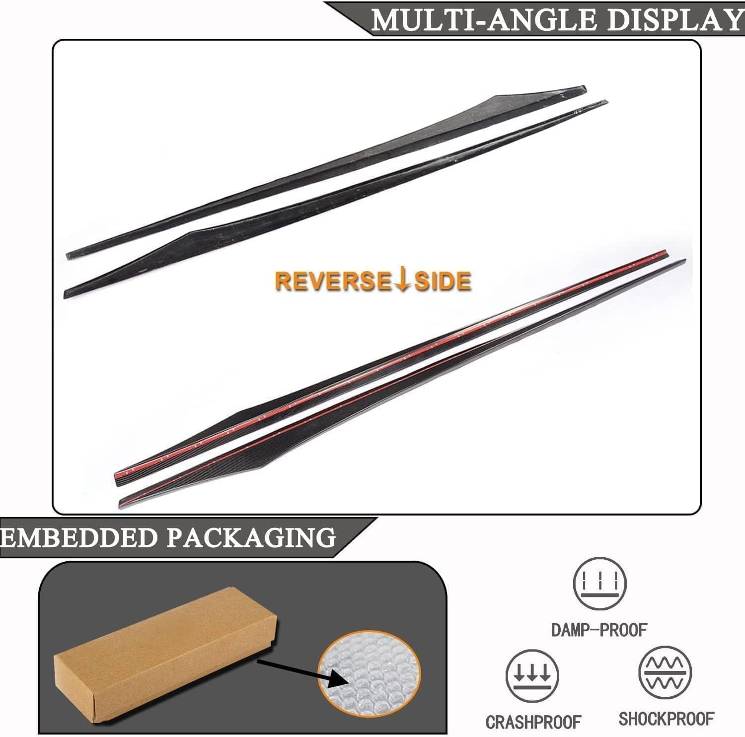 Car Side Skirt for BMW 6 Series F06 640i M Sport Gran Coupe 4door 2012-2018