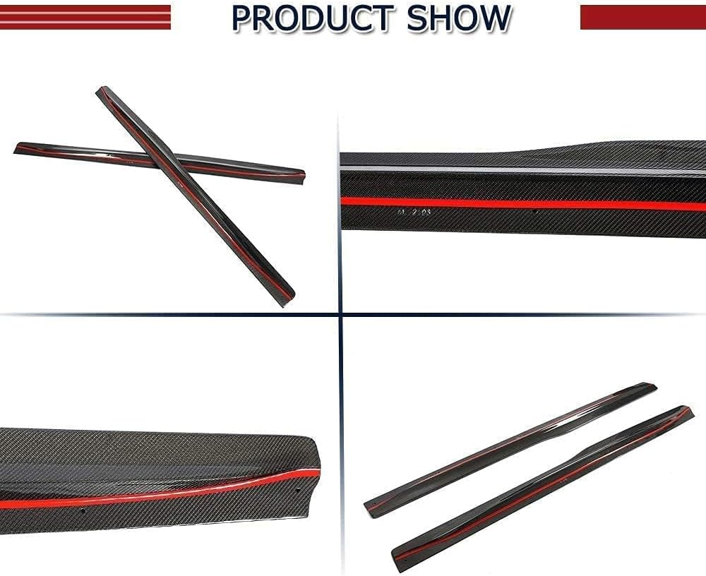 Car Side Skirt for BMW F82 M4 Coupe F83 M4 Convertible 2014-2018