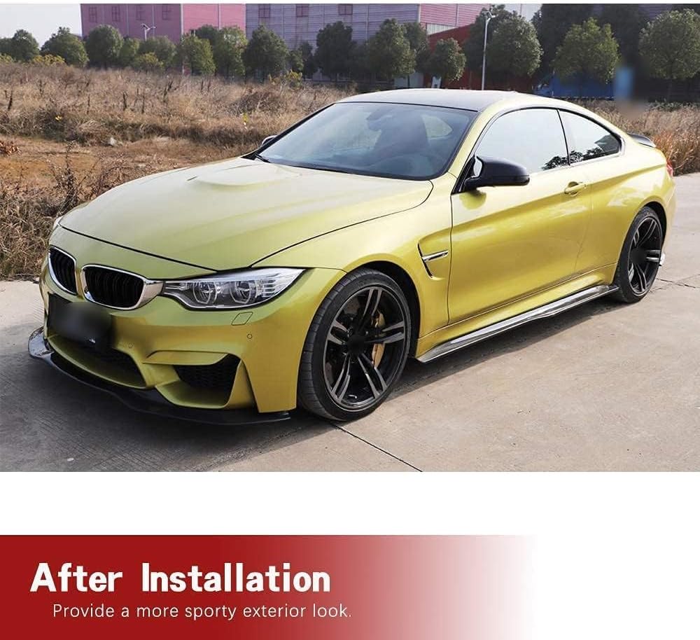 Car Side Skirt for BMW F82 M4 Coupe F83 M4 Convertible 2014-2018