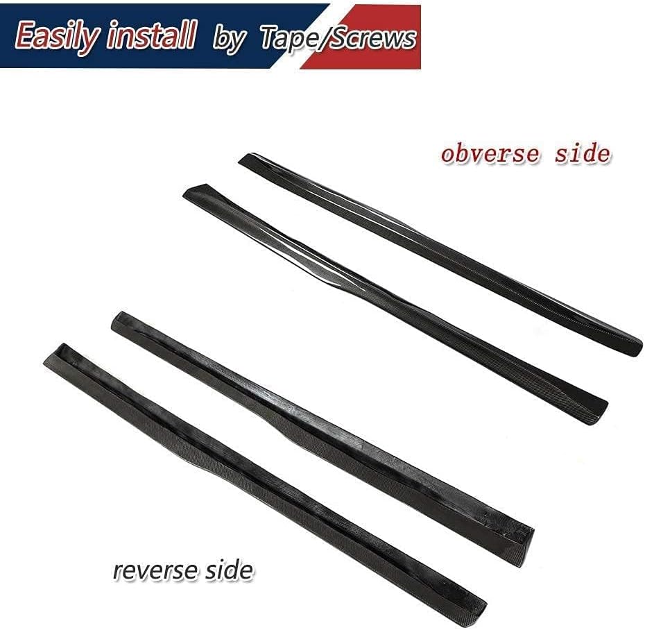 Car Side Skirt for BMW F82 M4 Coupe F83 M4 Convertible 2014-2018