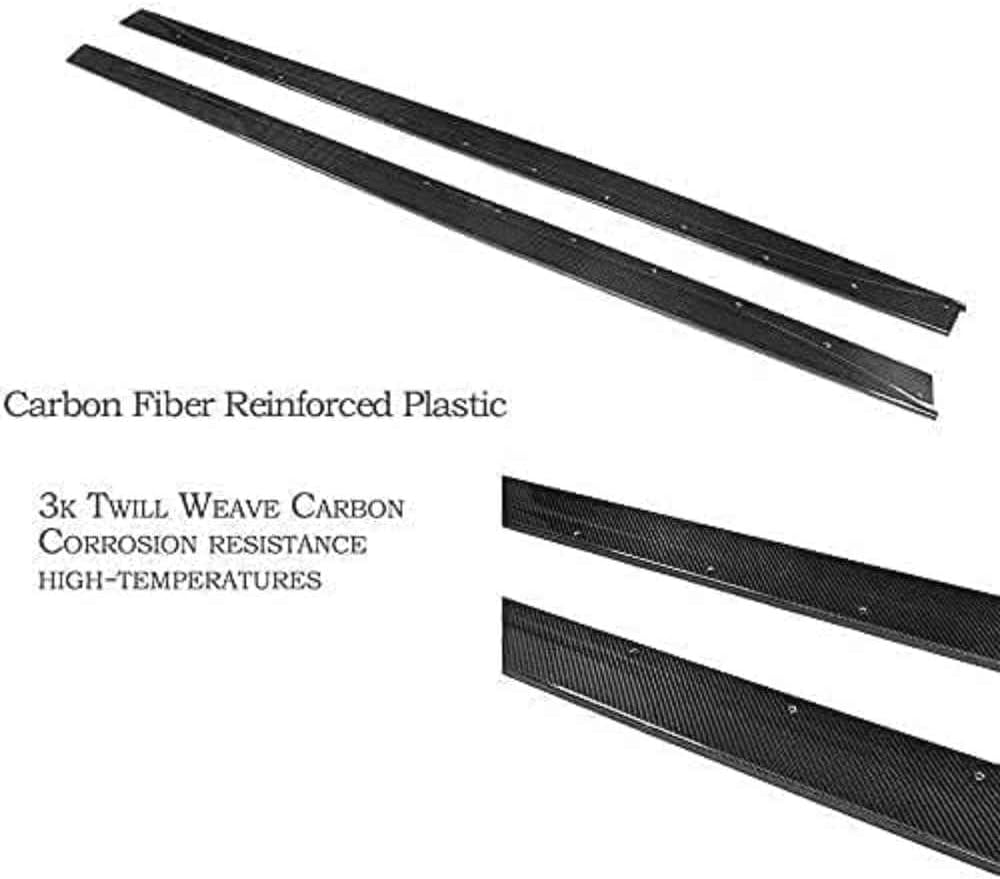 Car Side Skirt for BMW F80 M3 Sedan F82 F83 M4 Coupe Convertible 2014-2017