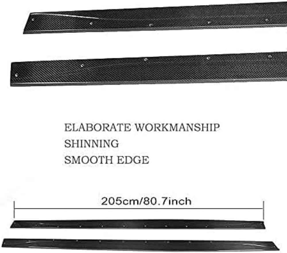 Car Side Skirt for BMW F80 M3 Sedan F82 F83 M4 Coupe Convertible 2014-2017