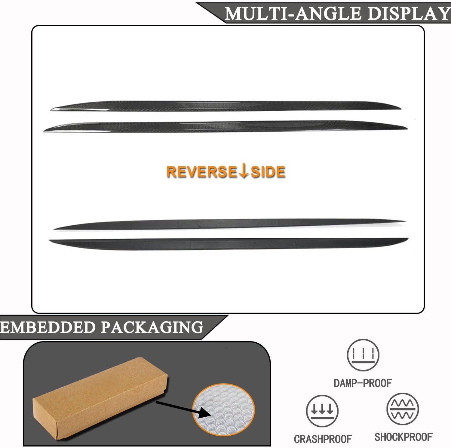 Car Side Skirt for BMW 4er G22 G23 M-Sport 2-Door 2021-2022