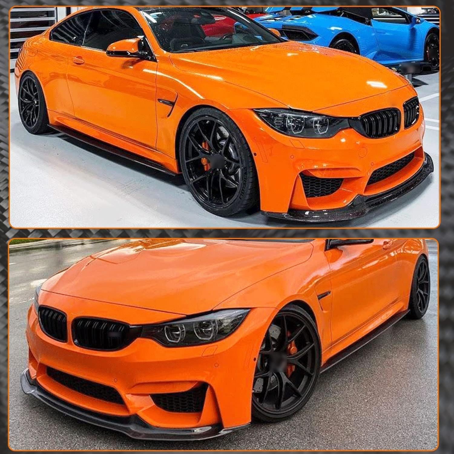 Car Side Skirt for BMW F82 F83 M4 Coupe 2014 2015 2016 2017 2018 2019