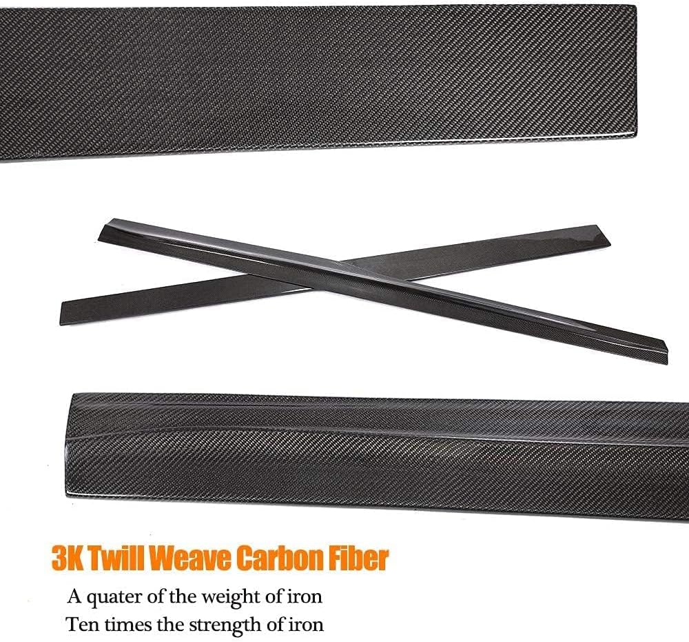 Car Side Skirt for BMW F82 M4 Coupe F83 M4 Convertible 2-Door 2015-2019