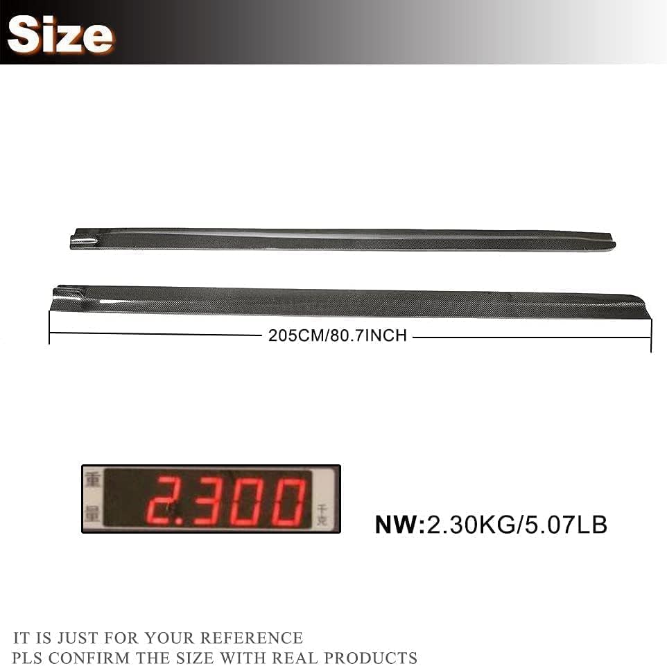 Car Side Skirt for BMW F15 F16 X5 X6 F85 X5M F86 X6M M-TECH M-Sport 2014 UP