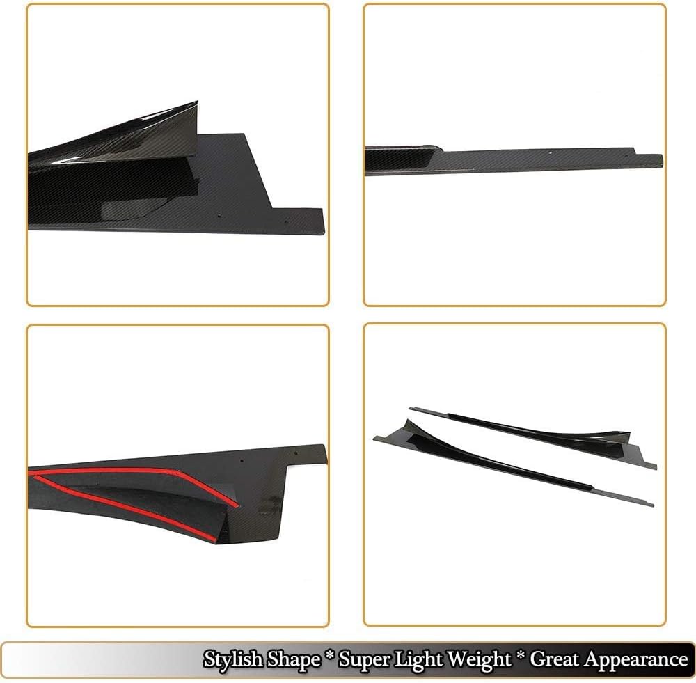 Car Side Skirt for BMW I8 Coupe 2014 2015 2016 2017 2018