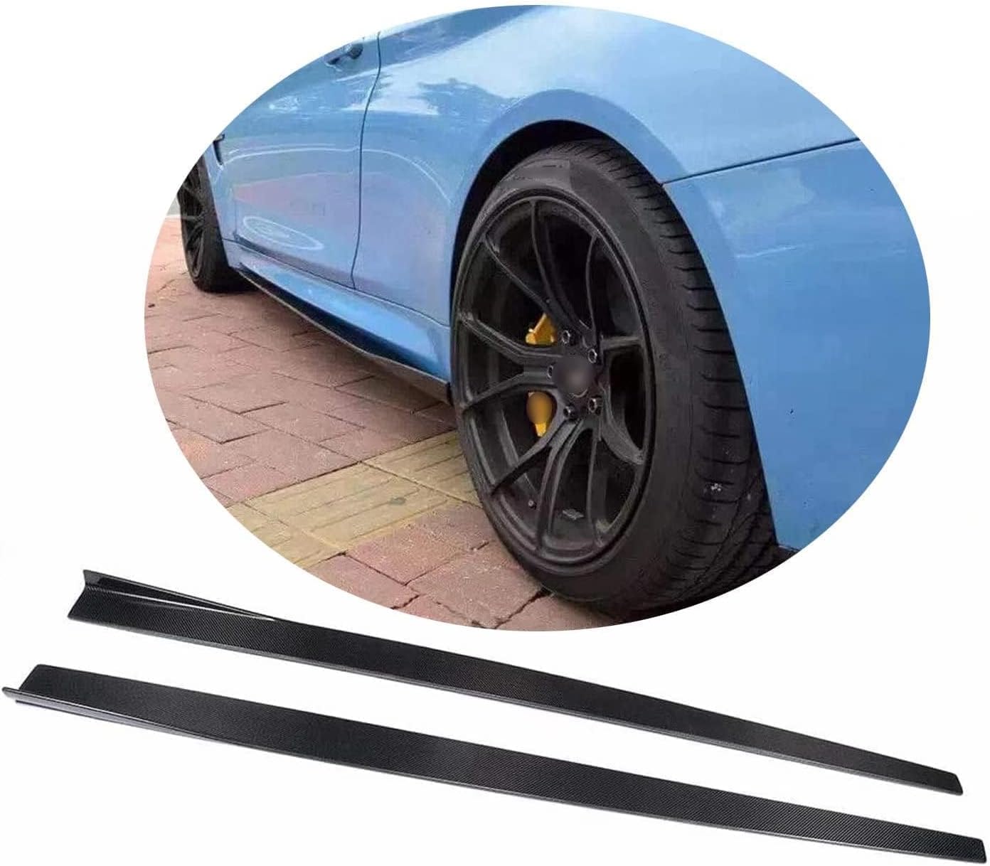 Car Side Skirt for BMW F82 M4 2014-2017