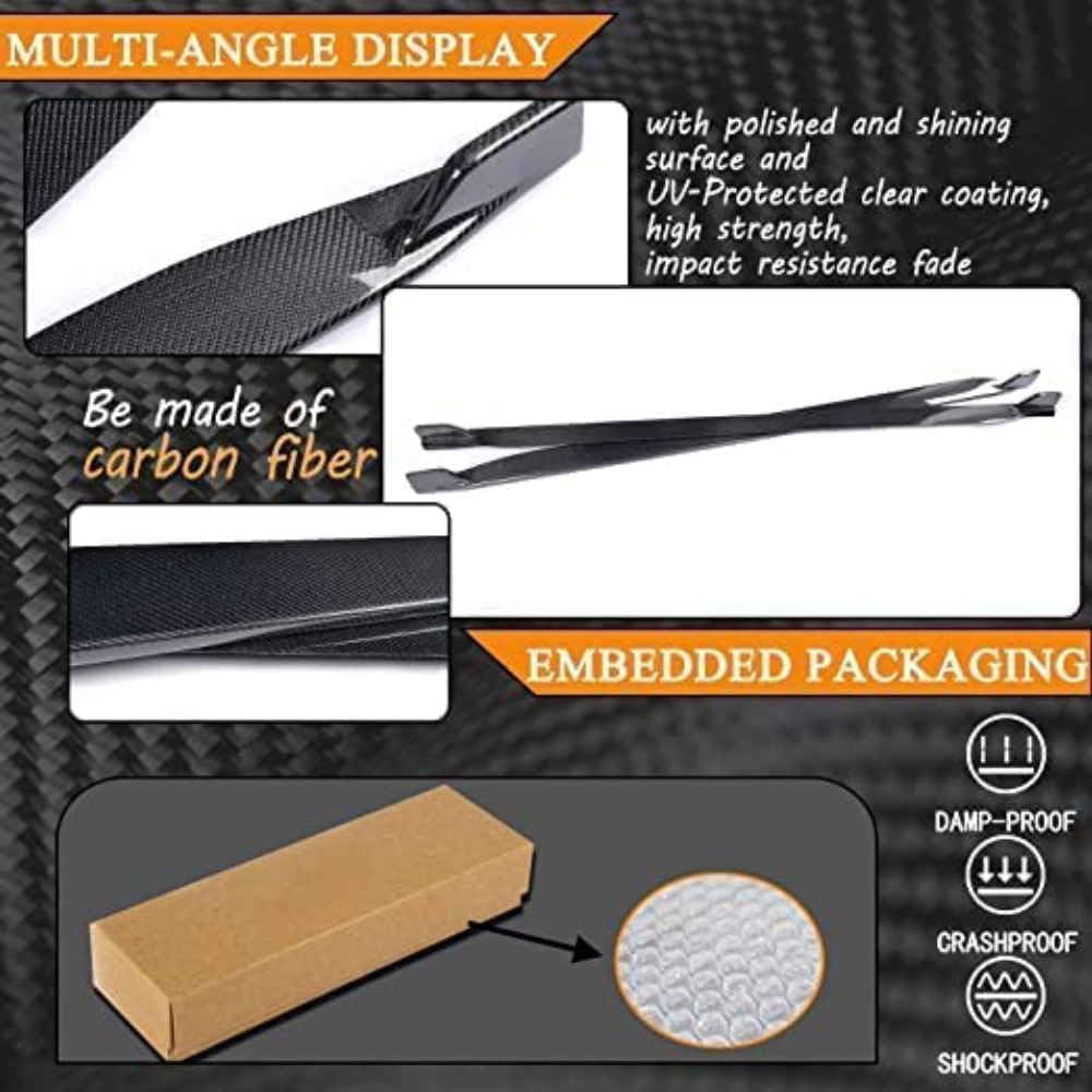 Car Side Skirt for Ford Mustang GT Coupe Convertible 2015-2019