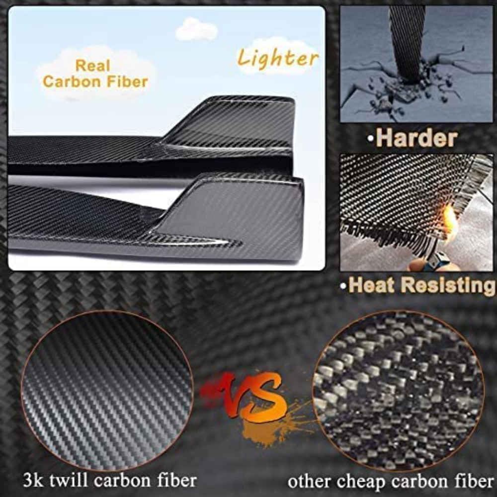 Car Side Skirt for Ford Mustang GT Coupe Convertible 2015-2019