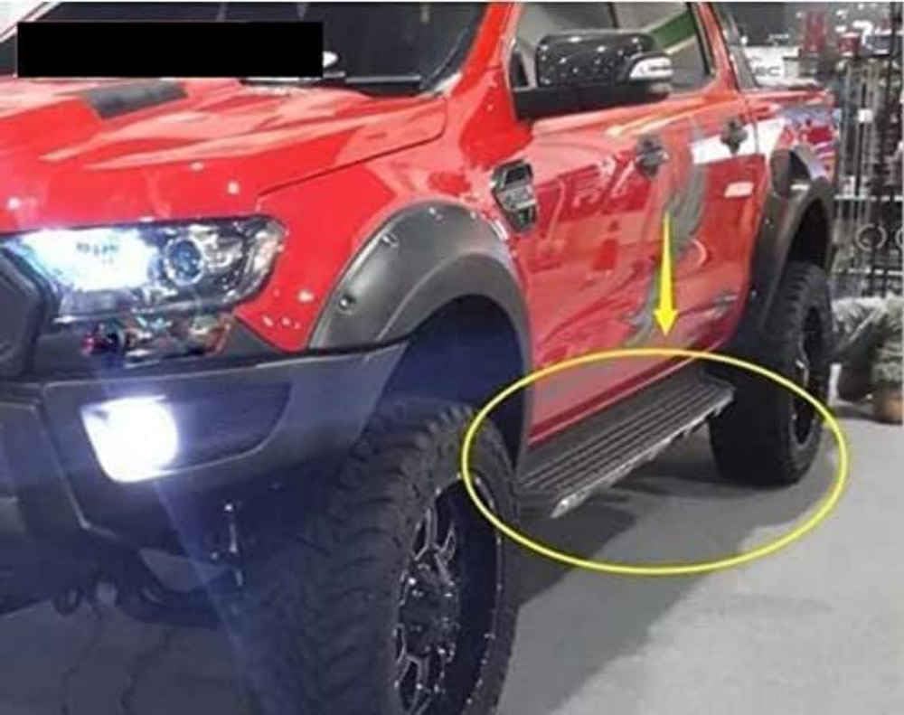 Car Side Skirt for Ford Ranger T6 T7 2018 2019 2020