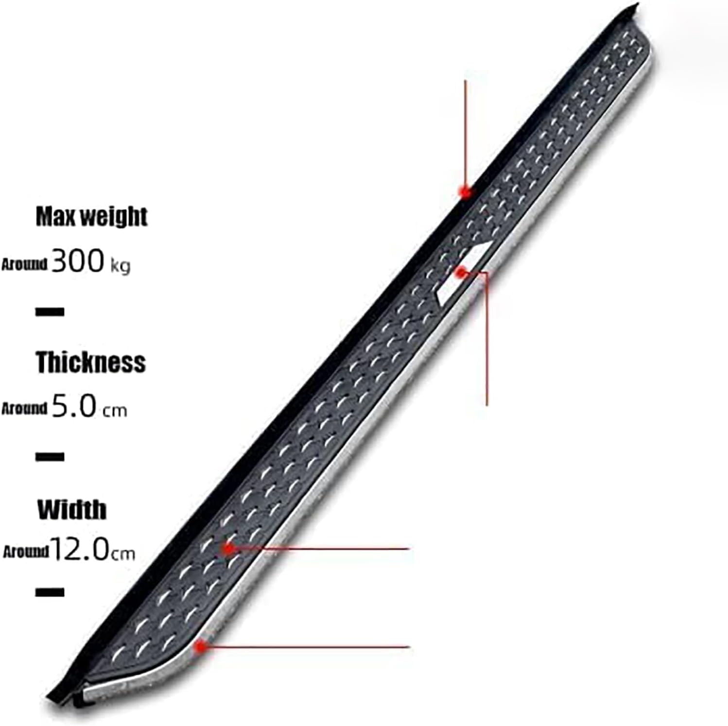 Car Side Skirt for Jeep Compass 2017-2022