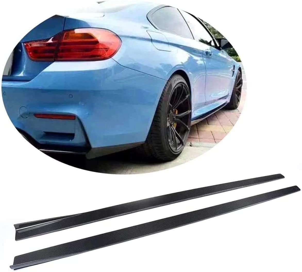 Car Side Skirt for BMW F82 F83 M4 Coupe Convertible 2door 2015-2019