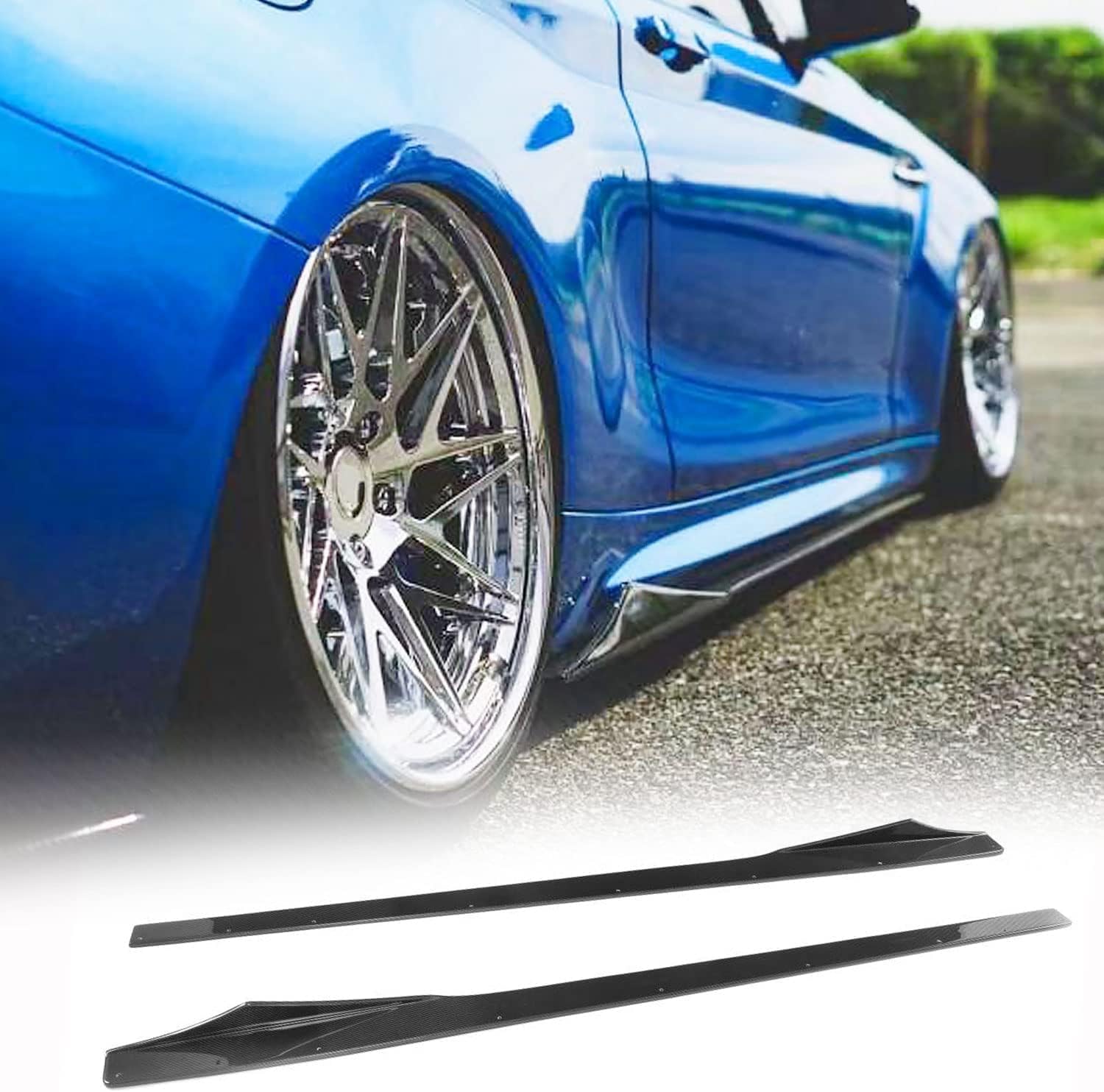 Car Side Skirt for BMW 2 Series F87 M2 Coupe 2016-2019