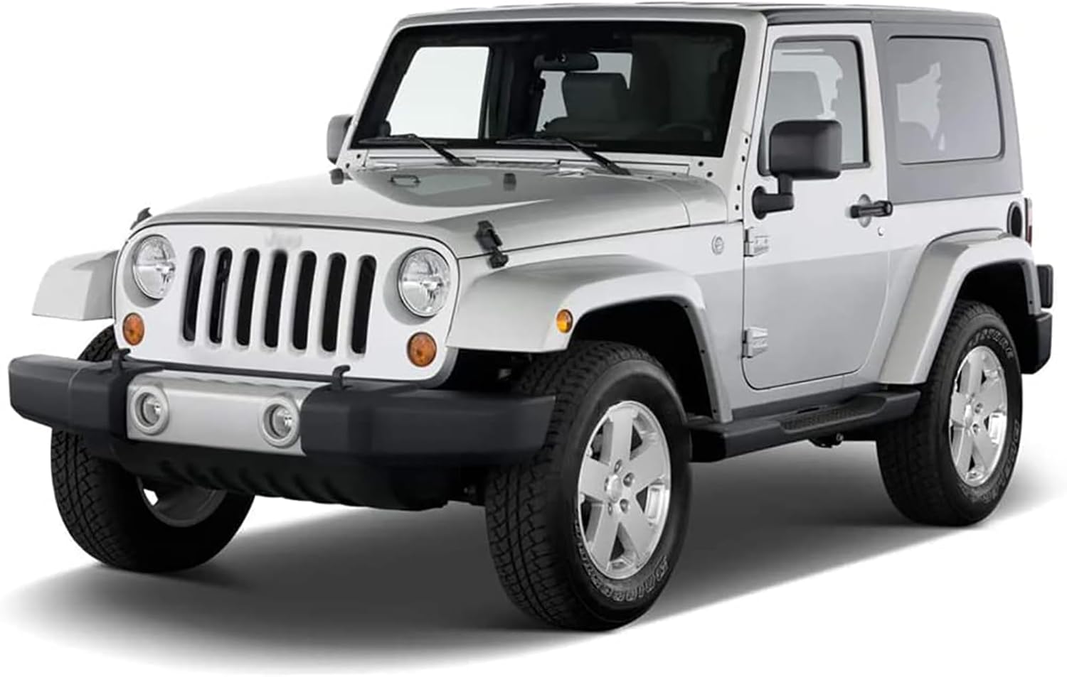 Car Side Skirt for Jeep Wrangler JK JKU 2007-2017 2-Doors