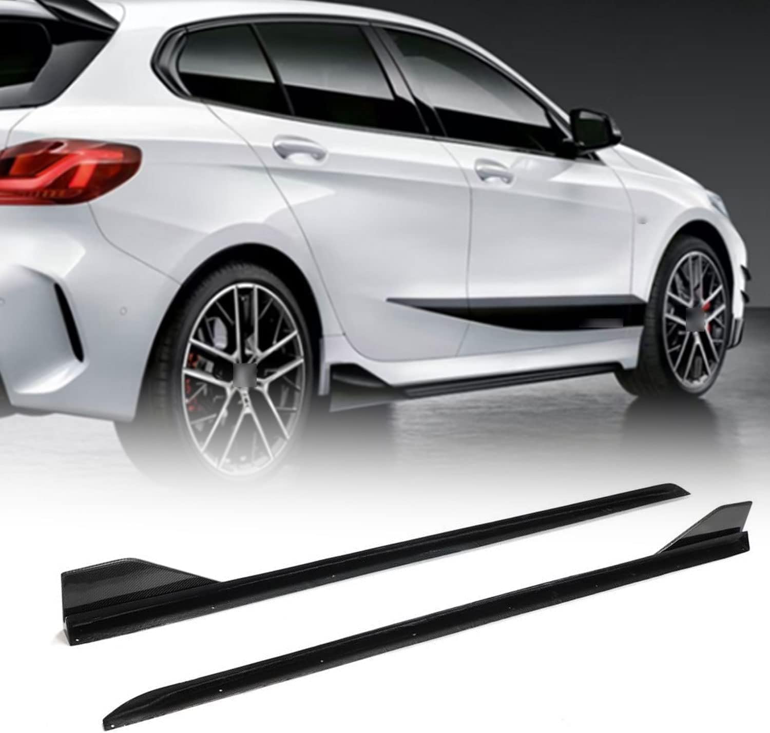 Car Side Skirt for BMW 1 Series F40 M-TECH 118i 4-Door 2020-2021