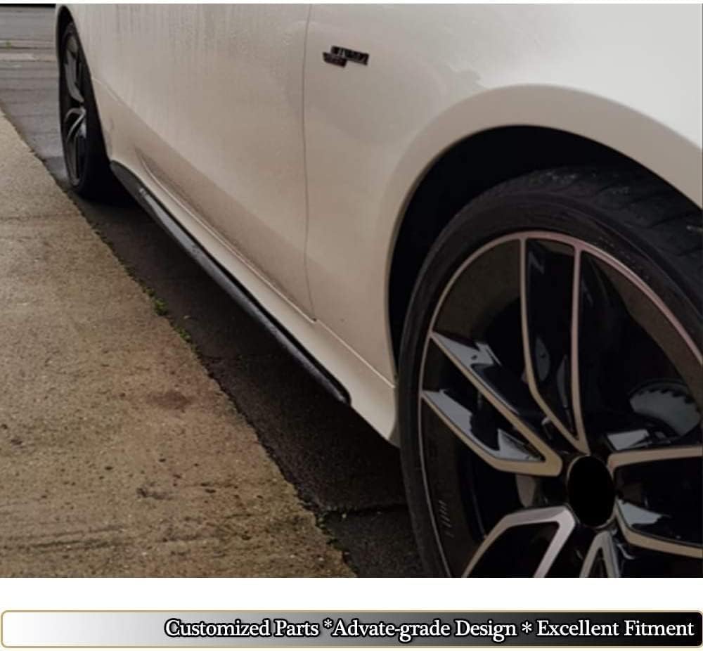 Car Side Skirt for Mercedes Benz C238 Coupe A238 Convertible Sport 2017-2019