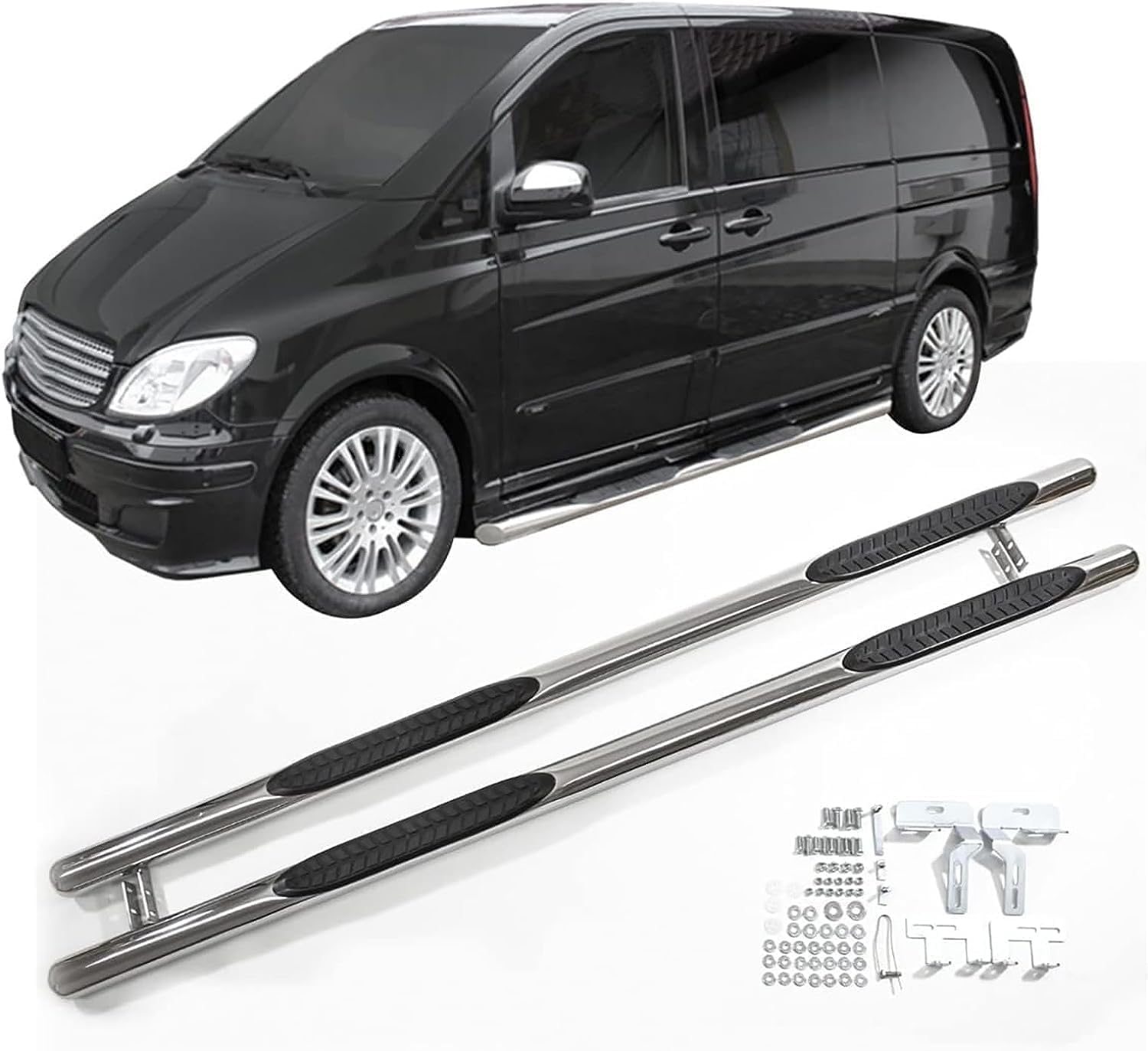 Car Side Skirt for Mercedes Benz Vito Viano W639 Swb 2005-2013