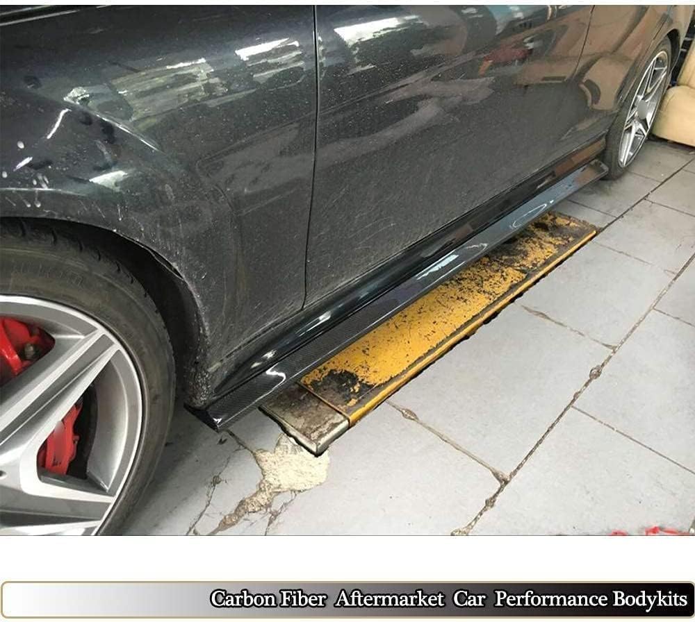 Car Side Skirt for Mercedes Benz W204 C63 AMG Sedan Facelift 2012 2013 2014