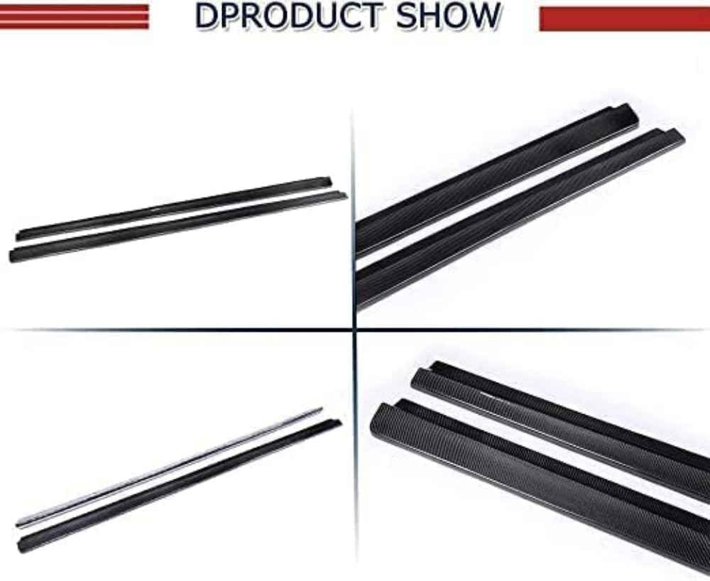 Car Side Skirt for Mercedes Benz W204 C204 C63 AMG 2D 4D 2008-2015