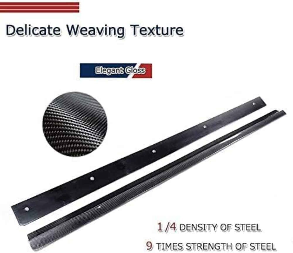 Car Side Skirt for Mercedes Benz W204 C204 C63 AMG 2D 4D 2008-2015