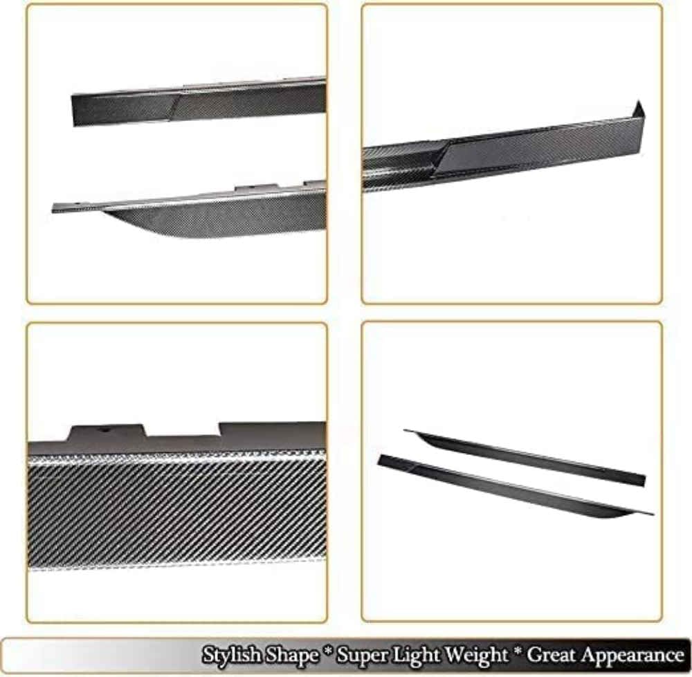 Car Side Skirt for Mercedes Benz SLS Class C197 R197 AMG 2 Door 2010-2013