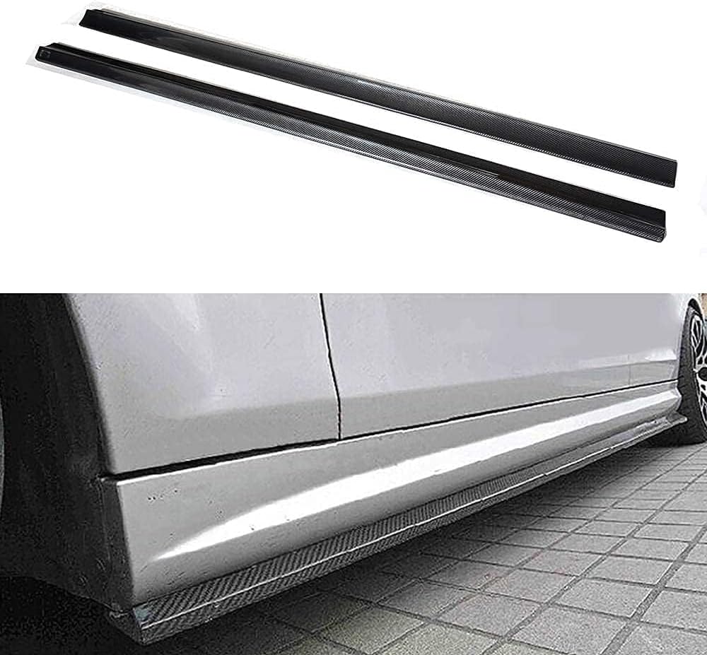 Car Side Skirt for Mercedes-Benz C Klasse W204 C63 Limousine AMG 2008-2014