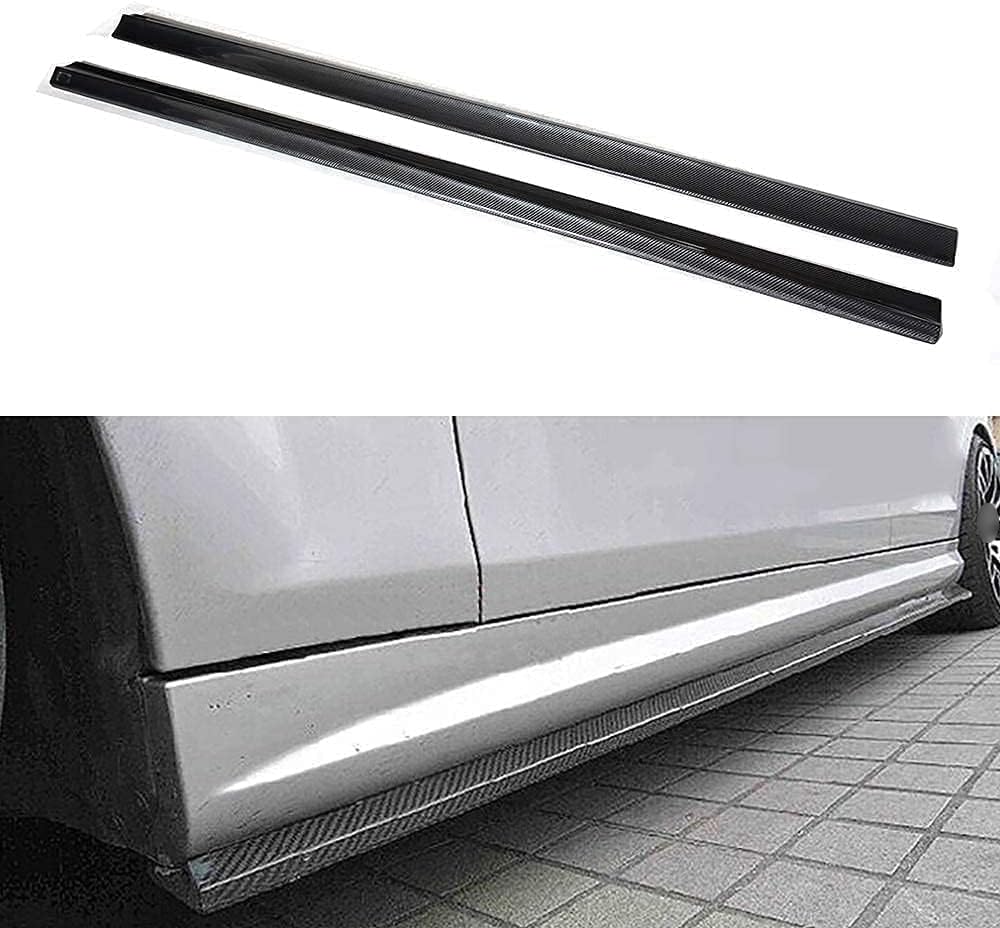 Car Side Skirt for Mercedes-Benz C-Class W204 C63 Sedan AMG 2008-2014