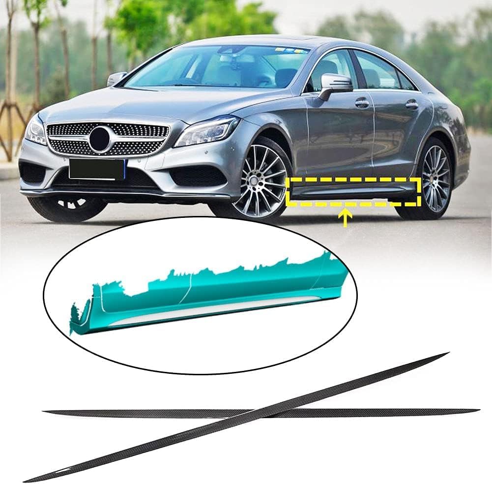 Car Side Skirt for Mercedes Benz CLS Class W218 CLS63 AMG S 4door 2014-2018