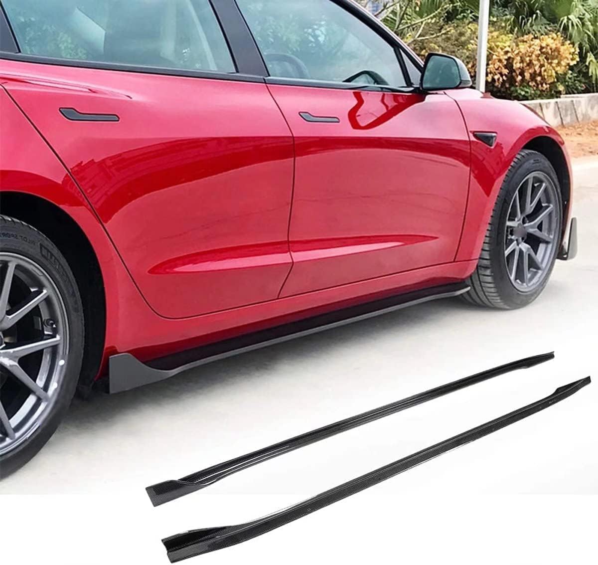 Car Side Skirt for Tesla Model 3 Sedan 2016-2020