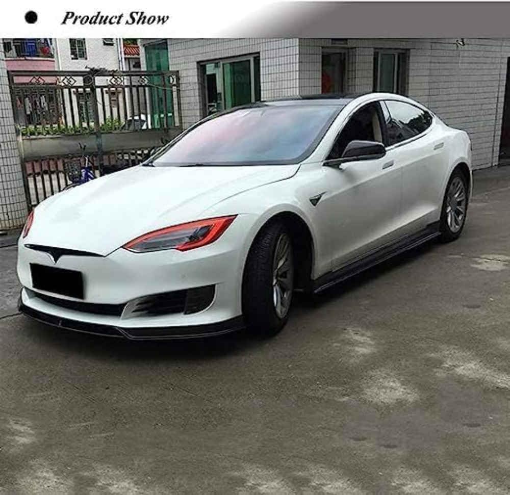 Car Side Skirt for Tesla Model S 4-Door 2012-2017