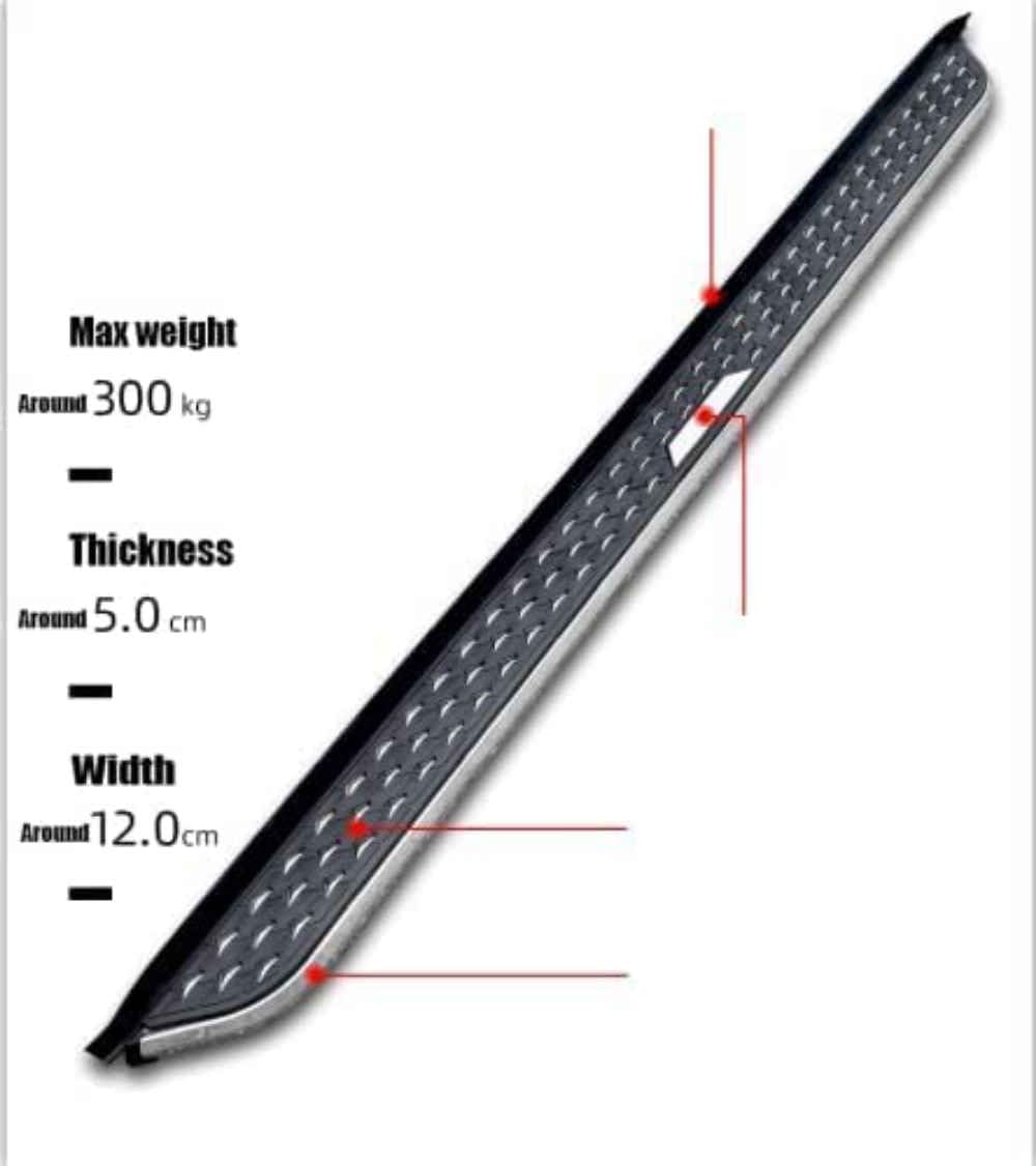 Car Side Skirt for Toyota RAV4 2013-2018