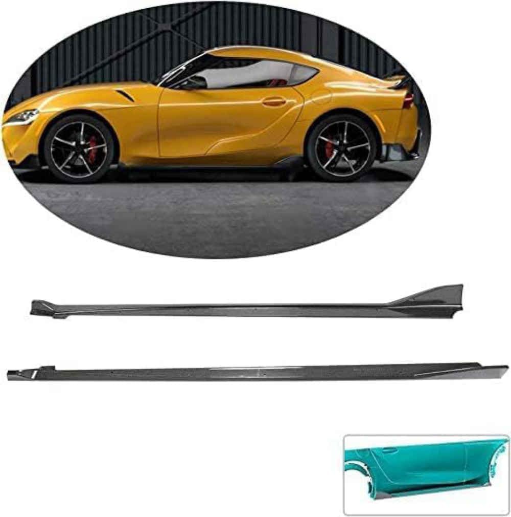 Car Side Skirt for Toyota Supra Coupe 2 Door 2019-2020