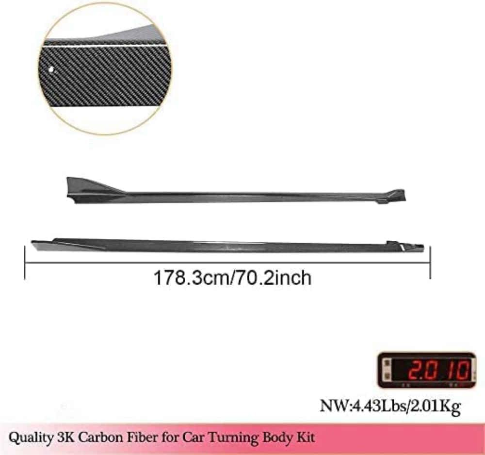 Car Side Skirt for Toyota Supra Coupe 2 Door 2019-2020